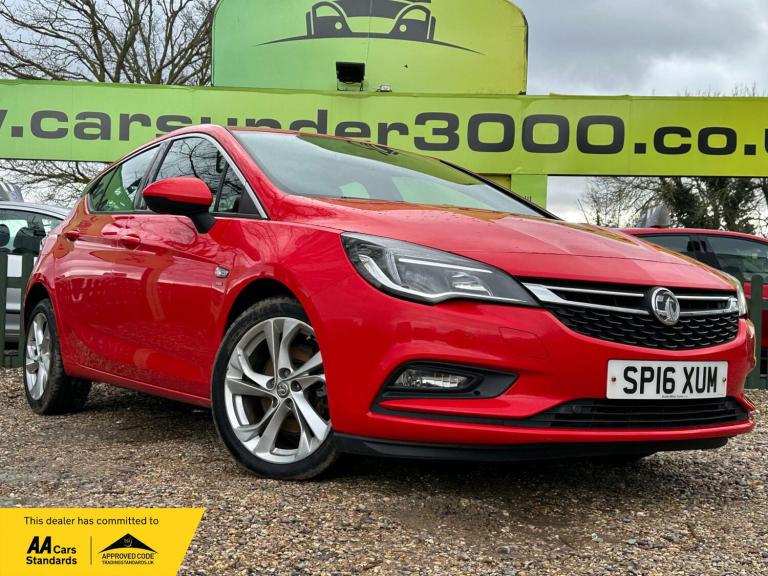 2016 Vauxhall Astra 1.6 CDTi 16V 136 SRi 5dr HATCHBACK DIESEL Manual