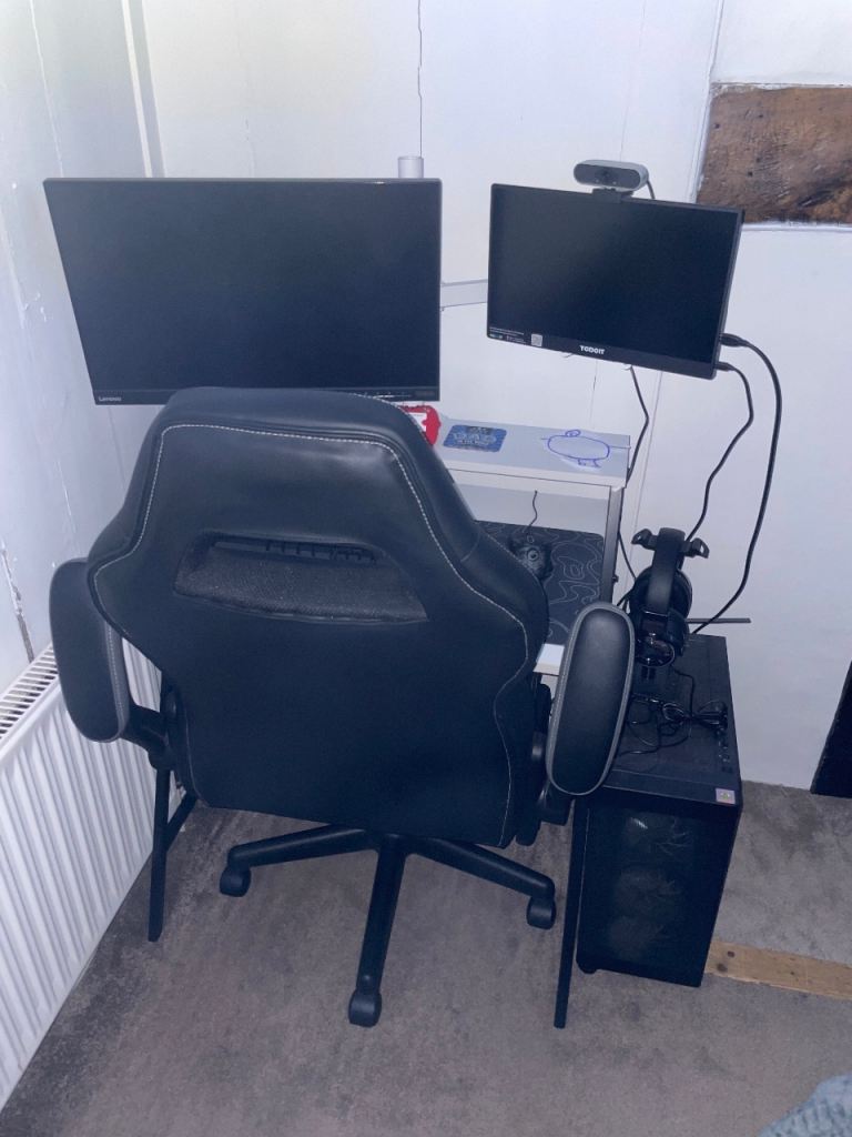 Gaming pc set up