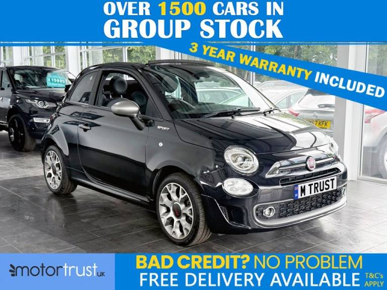 2022 Fiat 500C 1.0 MHEV Sport Convertible 2dr Petrol Manual Euro 6 (s/s) (70 bhp) 1 FORMER Conver...
