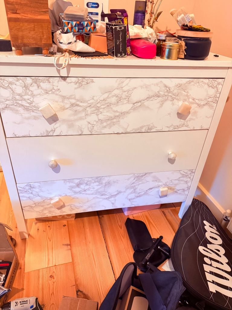Upcycled ikea chest of drawers