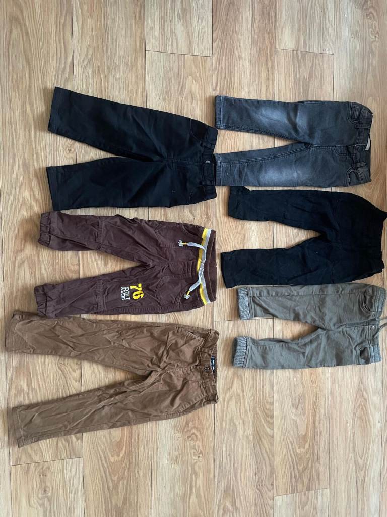 Bundle of Kids Trousers and Jeans – Good Condition