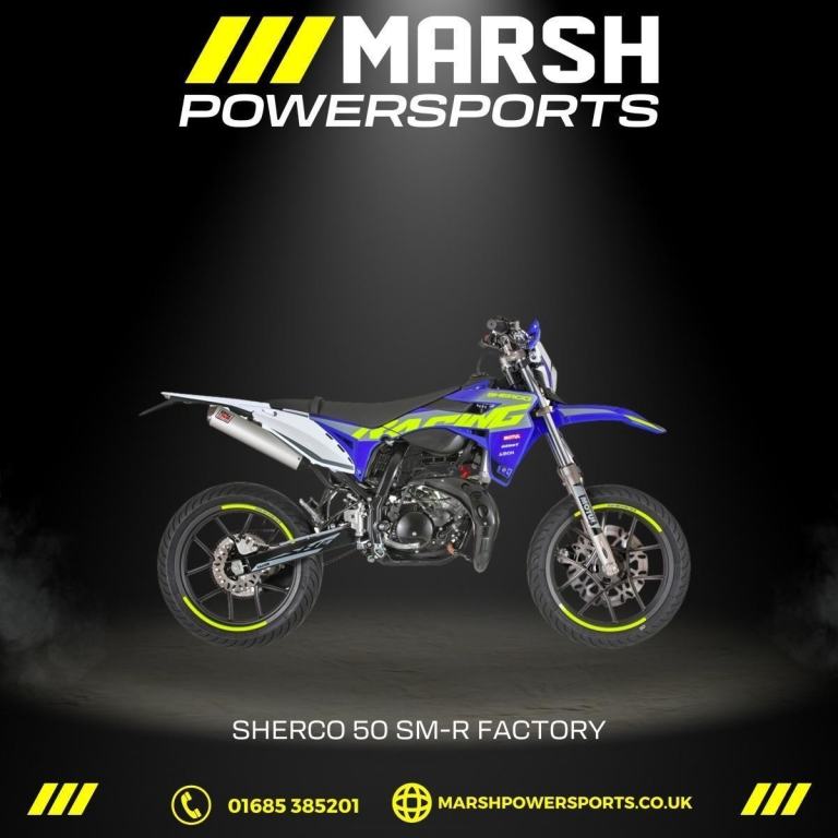 Sherco 50 SM-R Factory 2025 Model - Sherco Main Dealer - Reserve NOW!