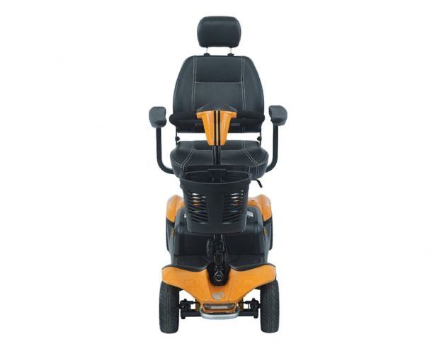 Rascal Vista DX Portable Mobility Scooter – Yellow, Good Condition