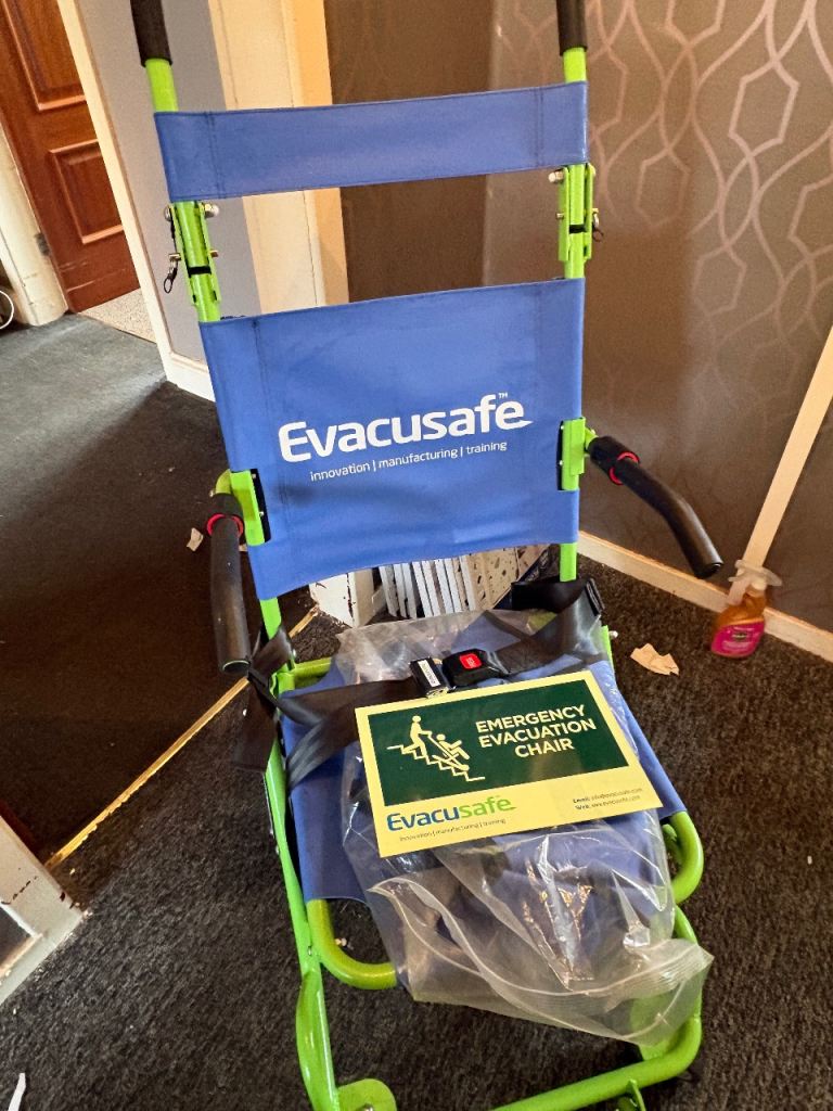 Evacusafetm Emergency Evacuation Chair – As New
