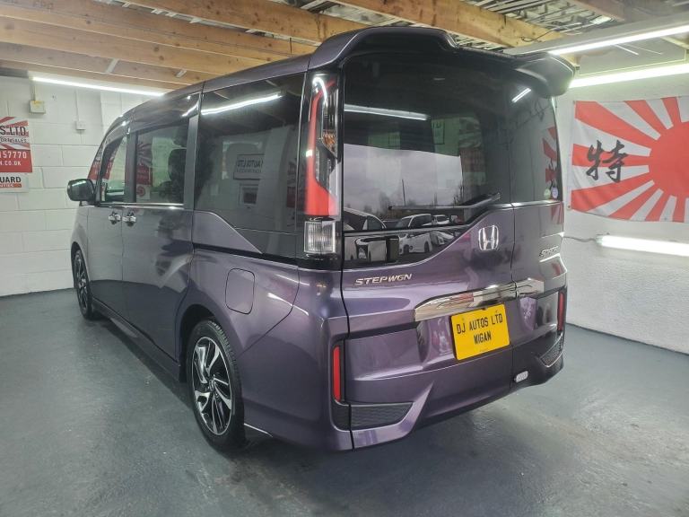 Honda Stepwagon RP3 1.5 automatic 8 seats japanese import purple 50k miles 2015