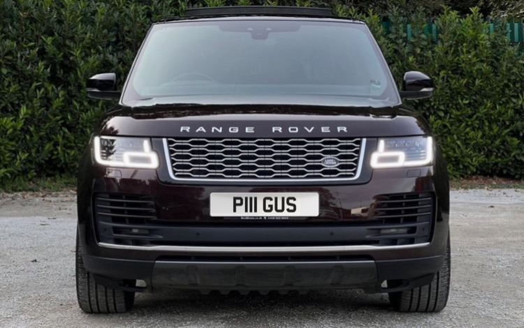 P111 GUS - Gus Angus Fergus Private Number Plate Registration Reg Cherished Personalised