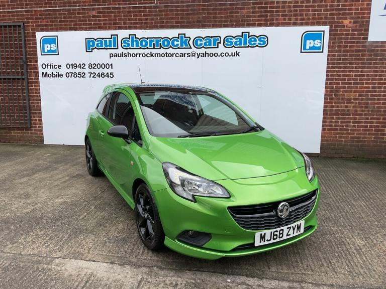 2018 Vauxhall Corsa 1.4 SRI VX-LINE NAV BLACK 3DR Manual Hatchback Petrol Manual