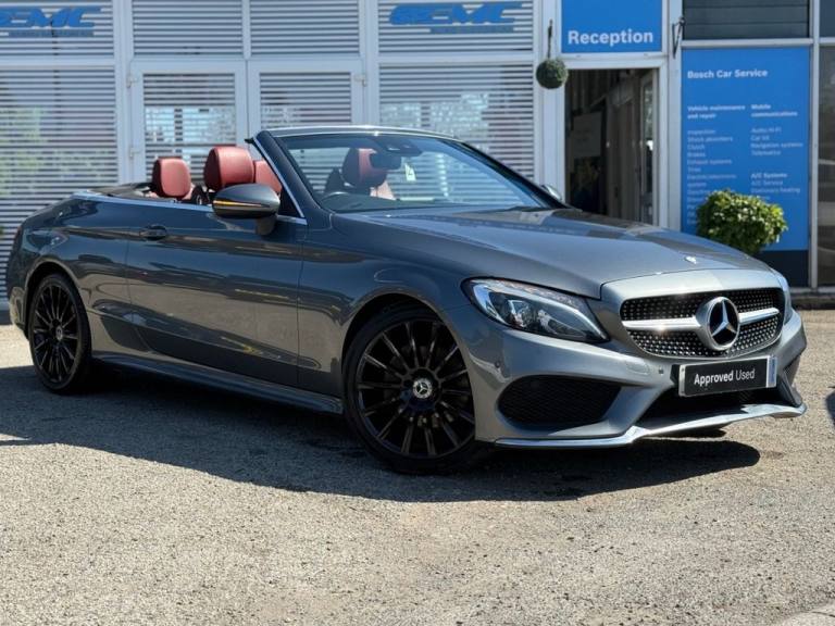 2017 67 MERCEDES-BENZ C-CLASS 2.1 C220D AMG LINE CABRIOLET 2DR DIESEL MANUAL EUR