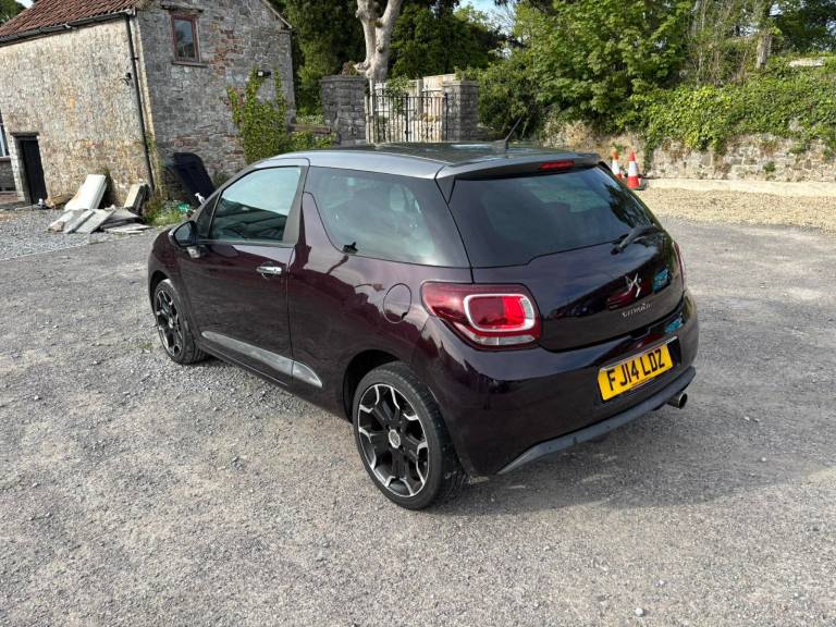 2014 Citroen DS3 DSTYLE + 1.6 Petrol, Purple in good condition!