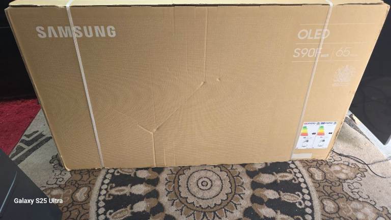 New Samsung S90F OLED 65 inch TV in Box