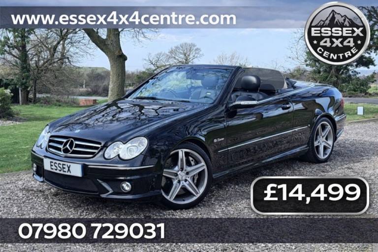 2008 Mercedes-Benz CLK CLK63 2dr Tip Auto CONVERTIBLE PETROL Automatic
