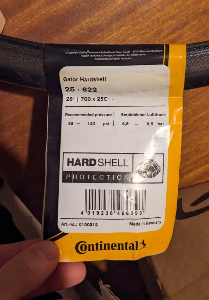 Various bicycle tyres (all Continental) 