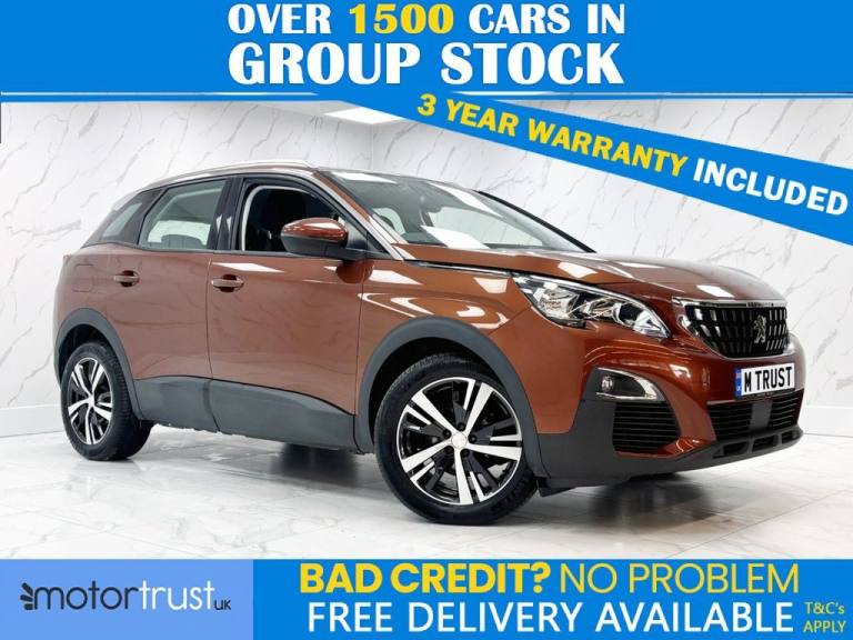 2018 Peugeot 3008 1.2 PureTech Active SUV 5dr Petrol Manual Euro 6 (s/s) (130 ps) HATCHBACK Petro...