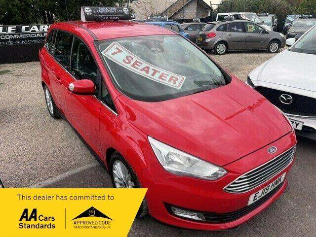 2019 Ford Grand C-Max 1.0T EcoBoost GPF Titanium Euro 6 (s/s) 5dr MPV Petrol Manual
