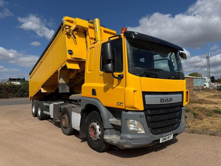 DAF CF 400 2016 (16) EURO 6, SLEEPER CAB, 8X4 SEMI BULK TIPPER