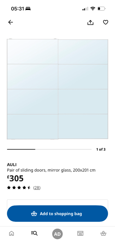 IKEA Pax wardrobe doors