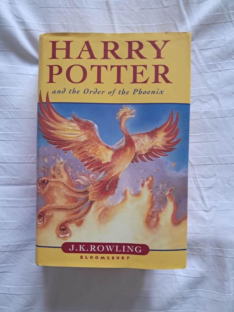 Harry Potter & The Order of the Phoenix first Edition 766 Two Blank Page - Rare