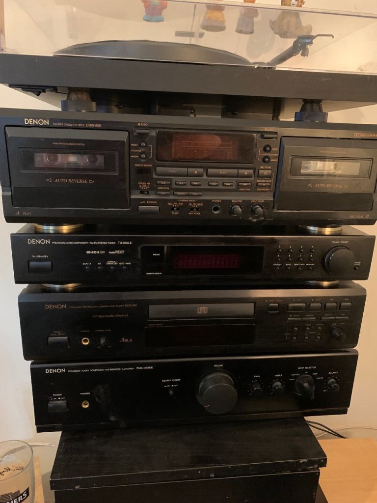 Denon Hi-Fi Separates System - Tuner, CD, Cassette Deck, Amp