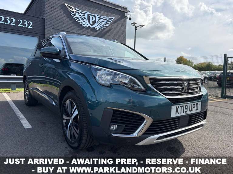 2019 Peugeot 5008 1.5 5008 Allure Blue HDi S/S 5dr SUV Diesel Manual