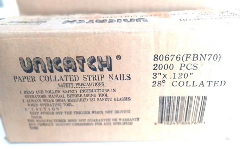3 boxes of UNICATCH nails - Northwood, Middlesex, HA6
