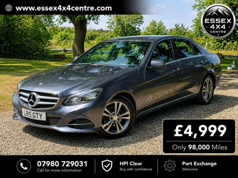 2015 Mercedes-Benz E Class E220 BLUETEC SE AUTOMATIC G-TRONIC+ EURO 6 TURBO DIESEL  Saloon Diesel...