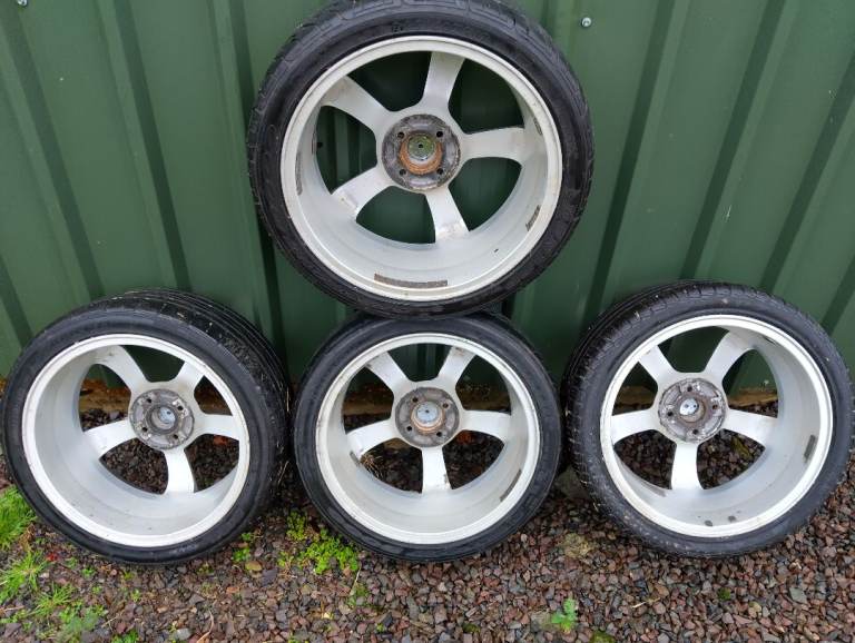 Genuine Wolf race Asia tec alloys 4x100x17