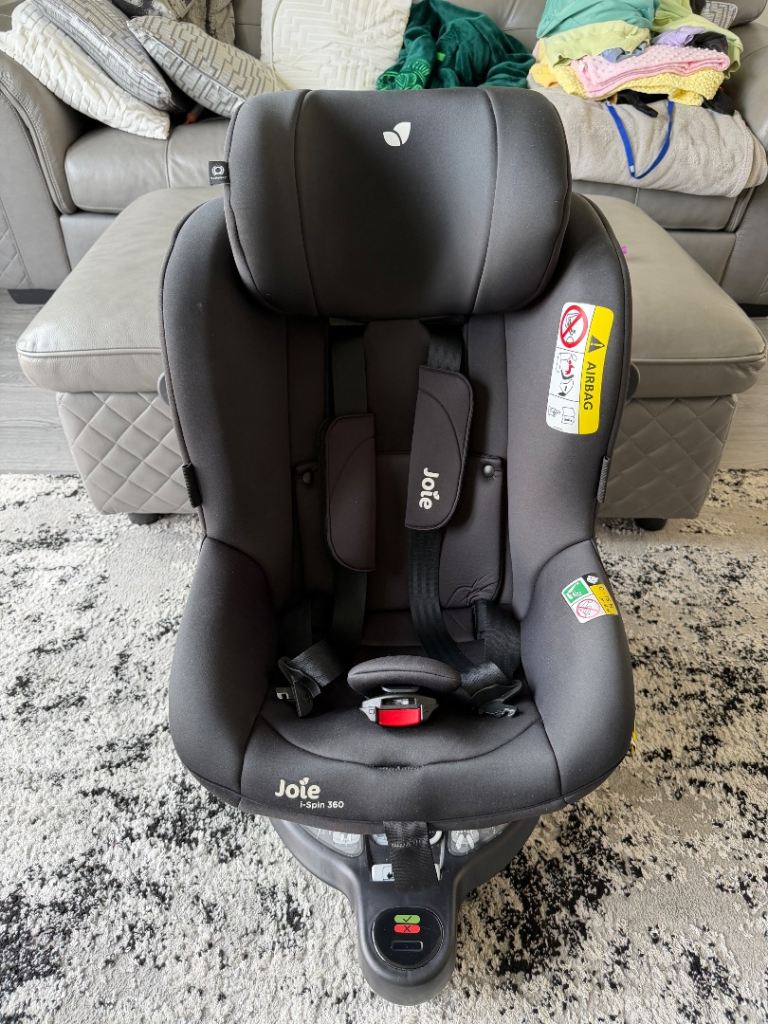 Joie iSpin 360 ISOFIX Car Seat – Excellent Condition – 0–4 Years – Fully Rotating