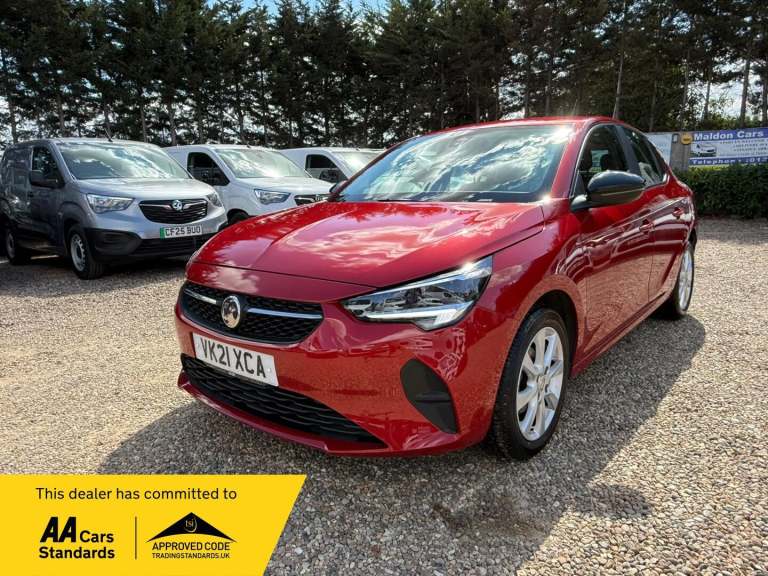 2021 Vauxhall Corsa 1.2 SE Euro 6 5dr HATCHBACK Petrol Manual