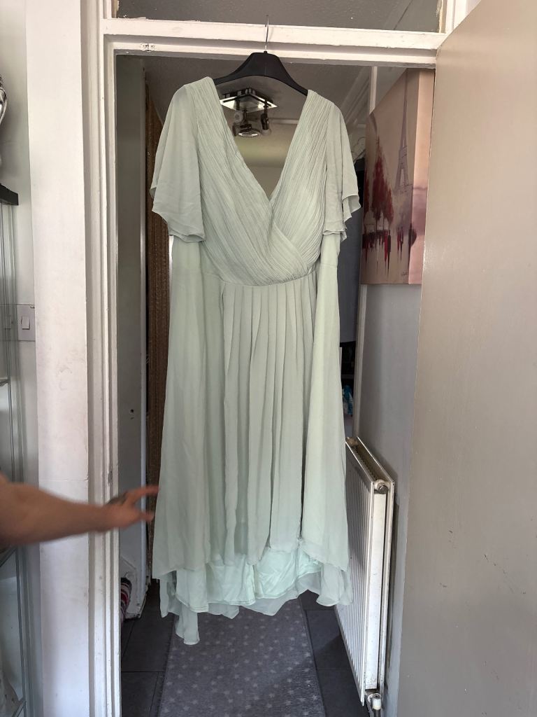 Women’s summer green dress