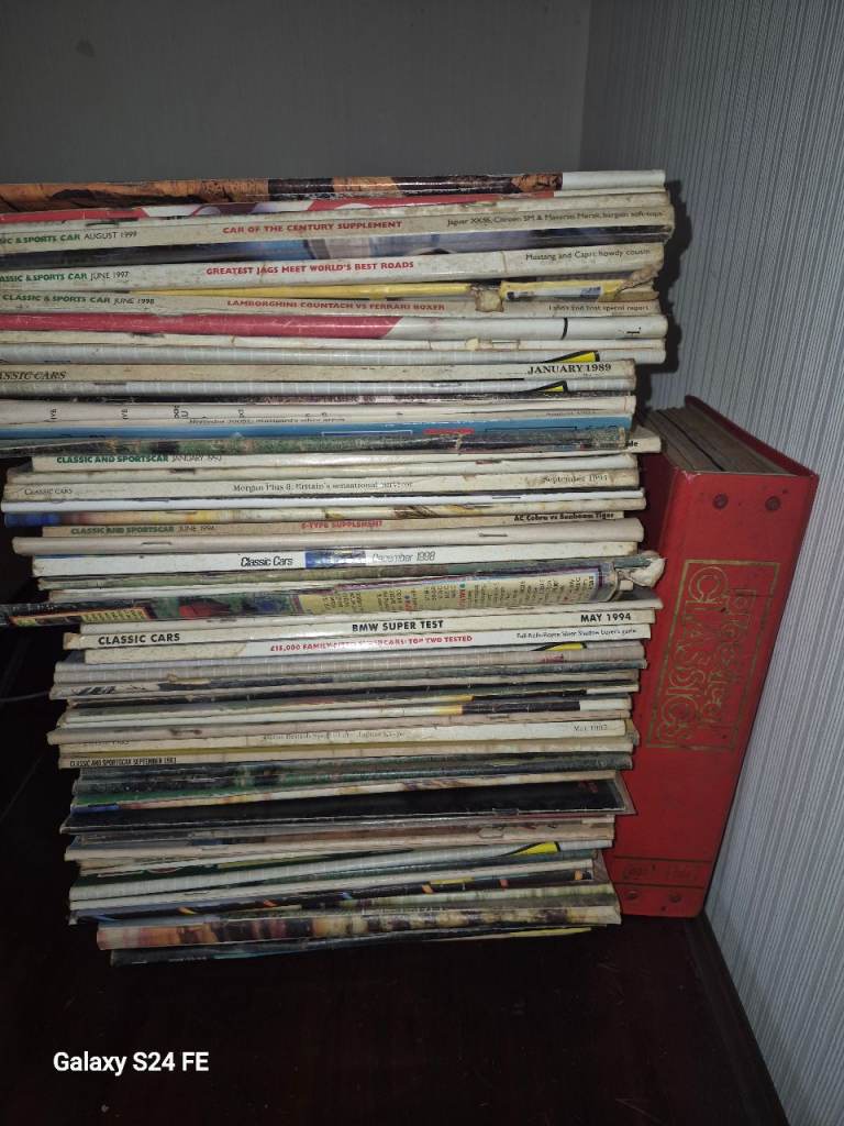 Classic car magazines