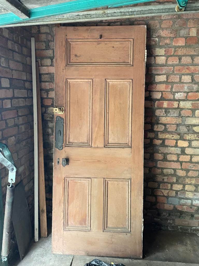 2 x Period Wooden Doors