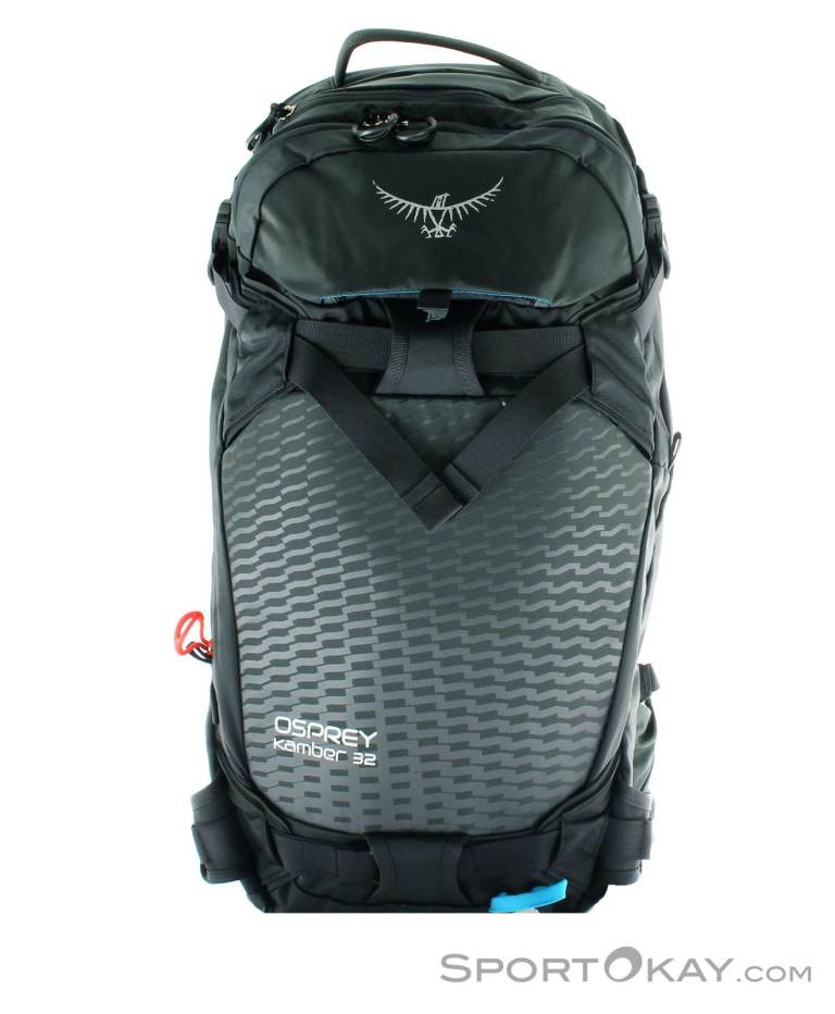 image for OSPREY KAMBER GALACTIC 32L BLACK BACKPACK BLUE RUCKSACK HIKING SNOW SKI TOURING