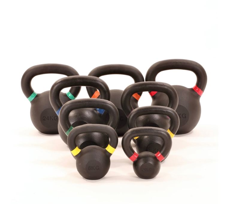 Kettlebells 4kg, 6kg, 8kg, 10kg, 12kg, 14kg, 16kg, 18kg, 20kg, 24kg, 28kg, 32kg, cast iron . .