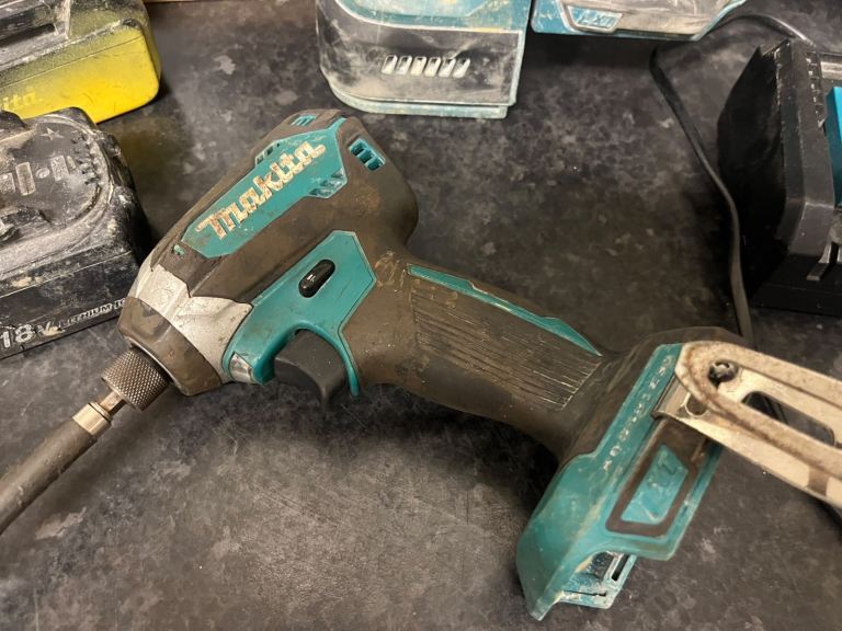 Makita LXT Power Tool Bundle - Drill, Grinder, Hammer Drill, Charger, Batteries