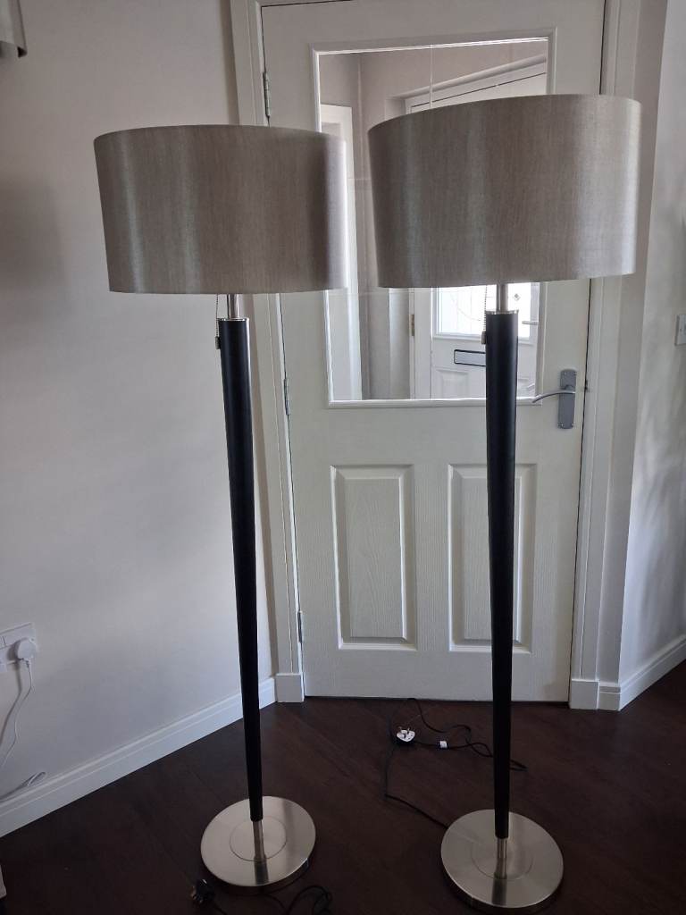 2 x floor lamps 