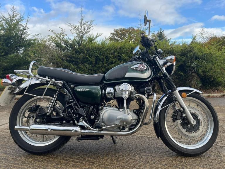 2020 20 KAWASAKI EJ 800 DLF W800 MODERN CLASSIC RETRO BONNEVILLE GREEN NEW MOT