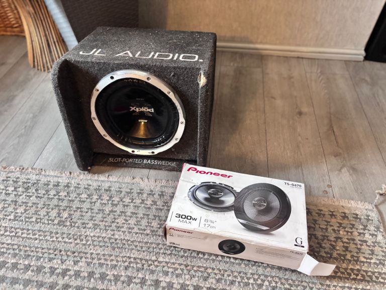 Bass Box and speakers
