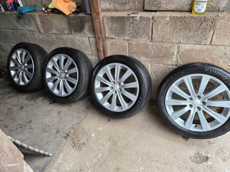 Subaru alloy wheels 