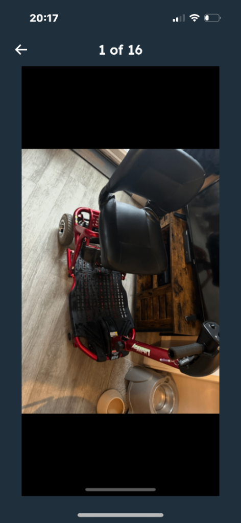 Rascal liteway 224 mobility scooter 