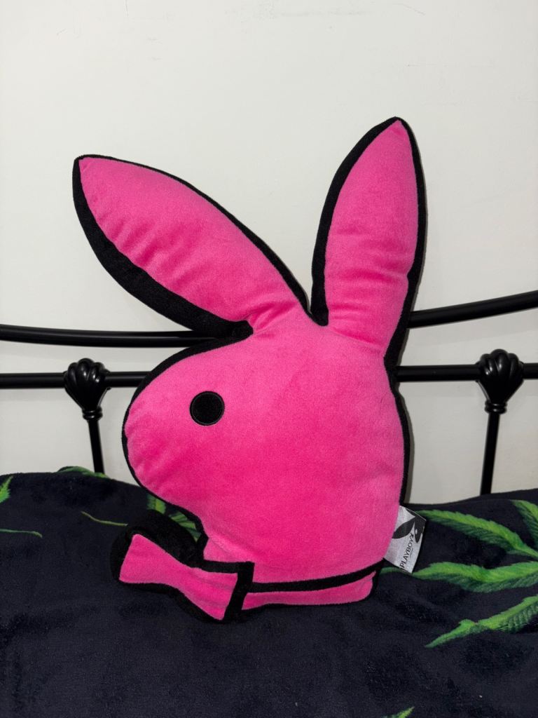 Playboy bunny vintage pillow 