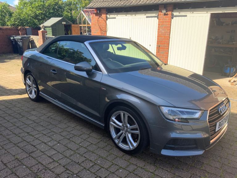 Audi A3 1.4 TFSI CoD S line Euro 6 Convertible- Manual Grey