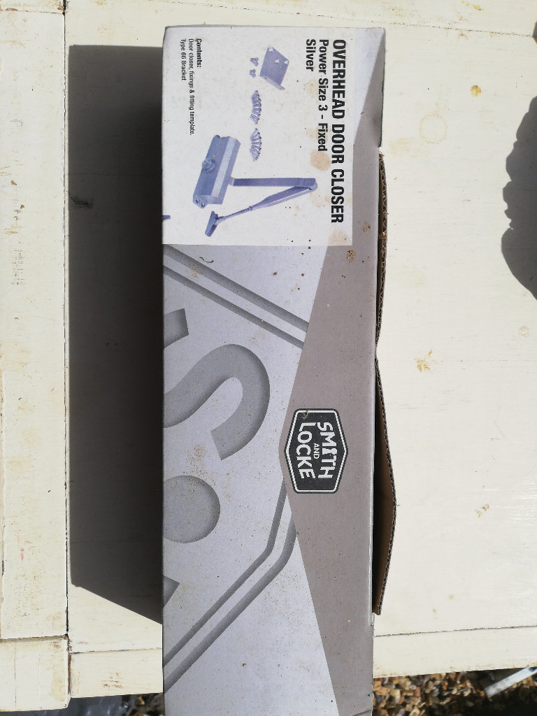 Smith and Locke Overhead Door Closer - New