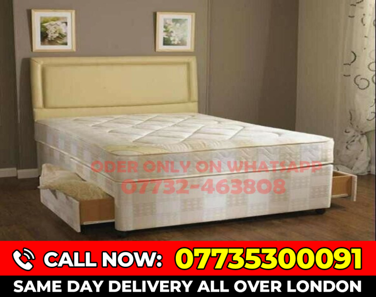 - SINGLE - SUPER KNG - KING SIZE BED AND MATTRESS - (hsfgdf