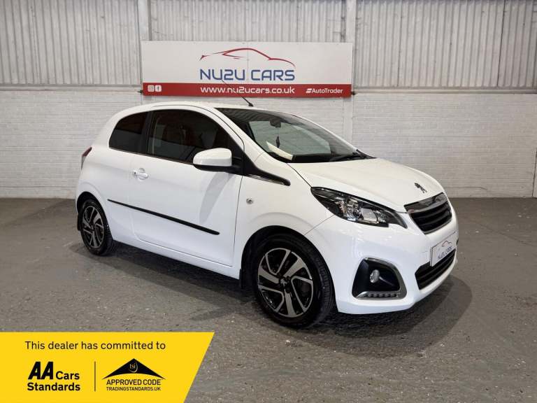 2017 Peugeot 108 1.2 PureTech Allure Euro 6 3dr HATCHBACK Petrol Manual