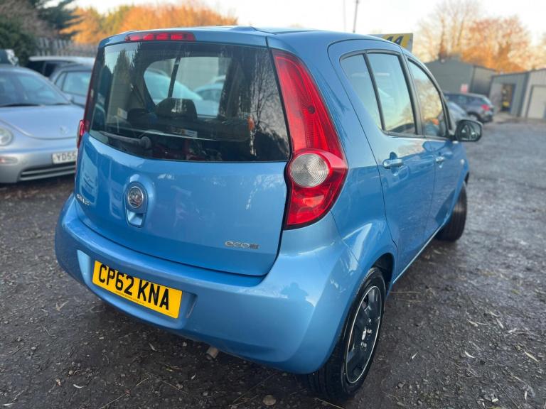 2012 Vauxhall Agila 1.0 12V [68] ecoFLEX S 5dr HATCHBACK PETROL Manual