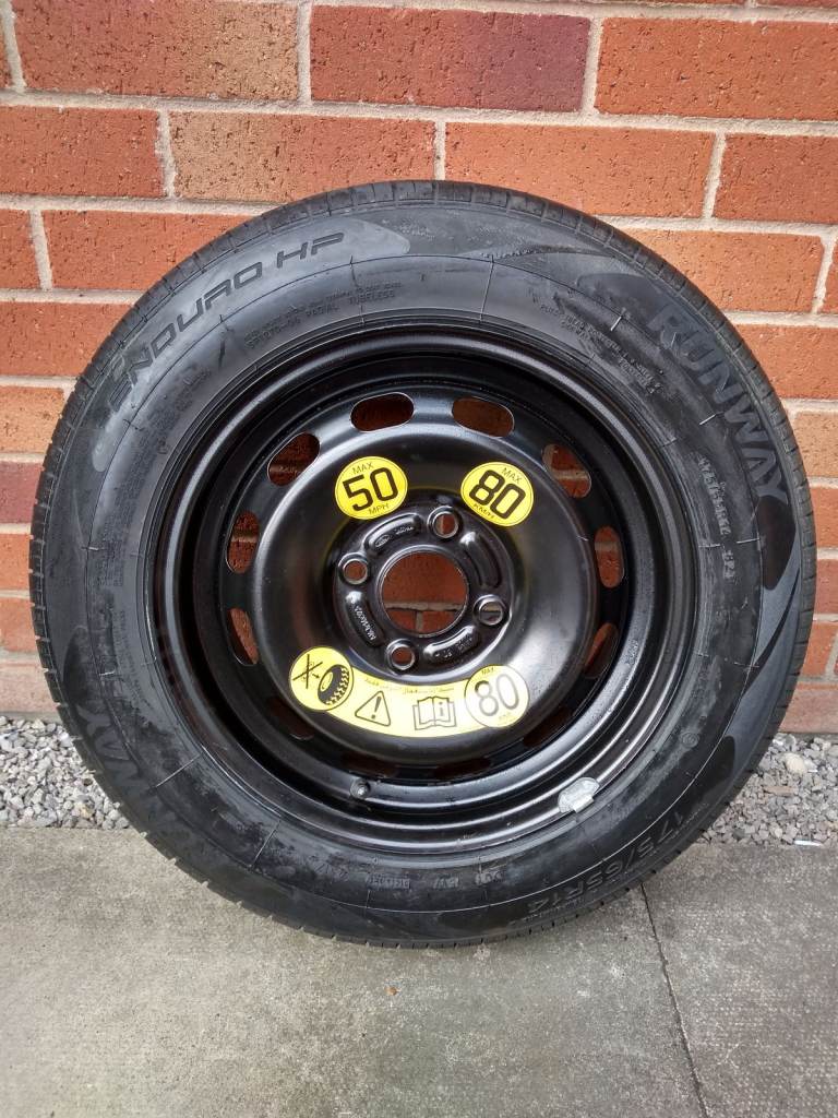 SPACE SAVER SPARE WHEEL AND TYRE USED ONCE