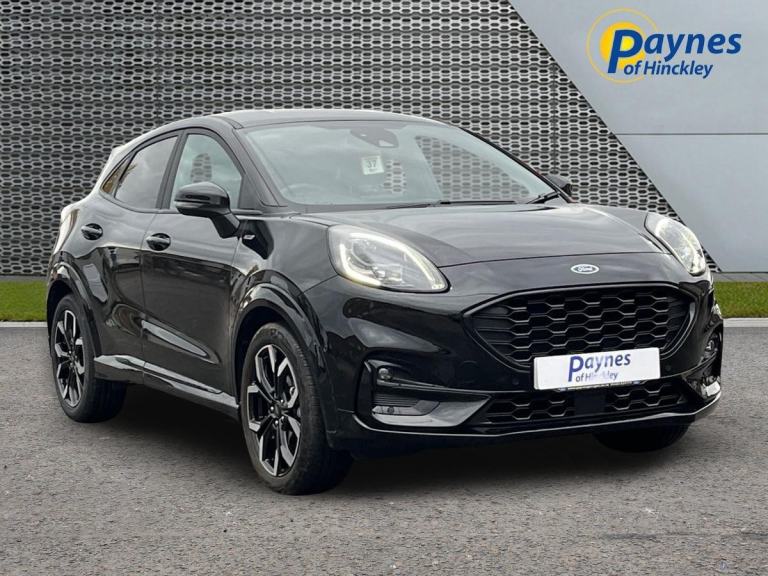 2023 Ford Puma ST-Line X 5 Dr 1.0L 125PS mHEV 6 Speed in Agate Black NAV CCAC