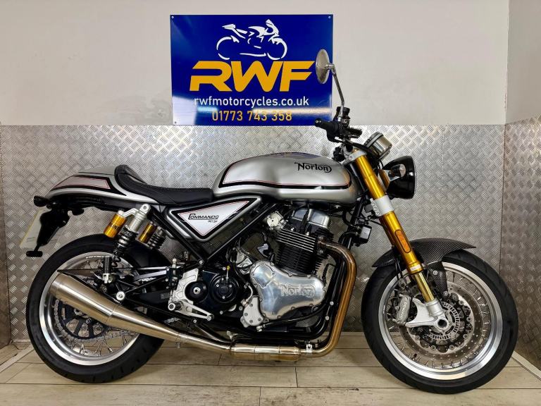 NORTON COMMANDO 961 SP, 2023, 73 REG, ONLY 1 OWNER & 424 MILES!! SUPERB COND