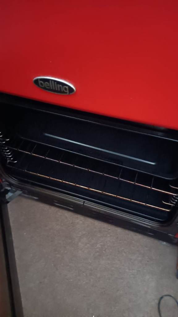 Belling cooker dual fuel 60 cm wide