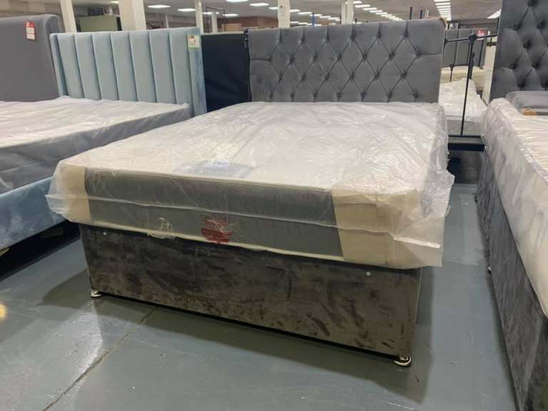 >>🚛Best Deal 😘DIVAN 5FT King Size Bed Base with Mattress & Storage Drawers ❤️15% OFF💥